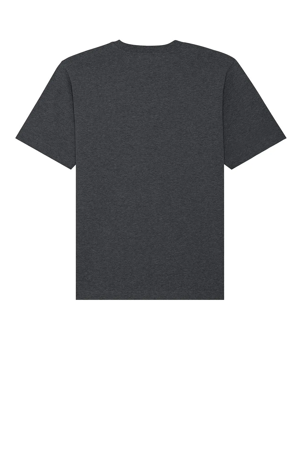Stanley/Stella Mens Freestyler Heavyweight Short Sleeve Crewneck T-Shirt - Heather Dark Grey