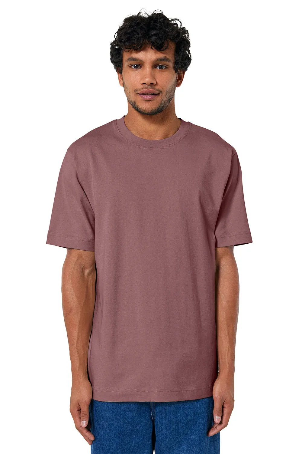 Stanley/Stella Mens Freestyler Heavyweight Short Sleeve Crewneck T-Shirt - Kaffa Coffee