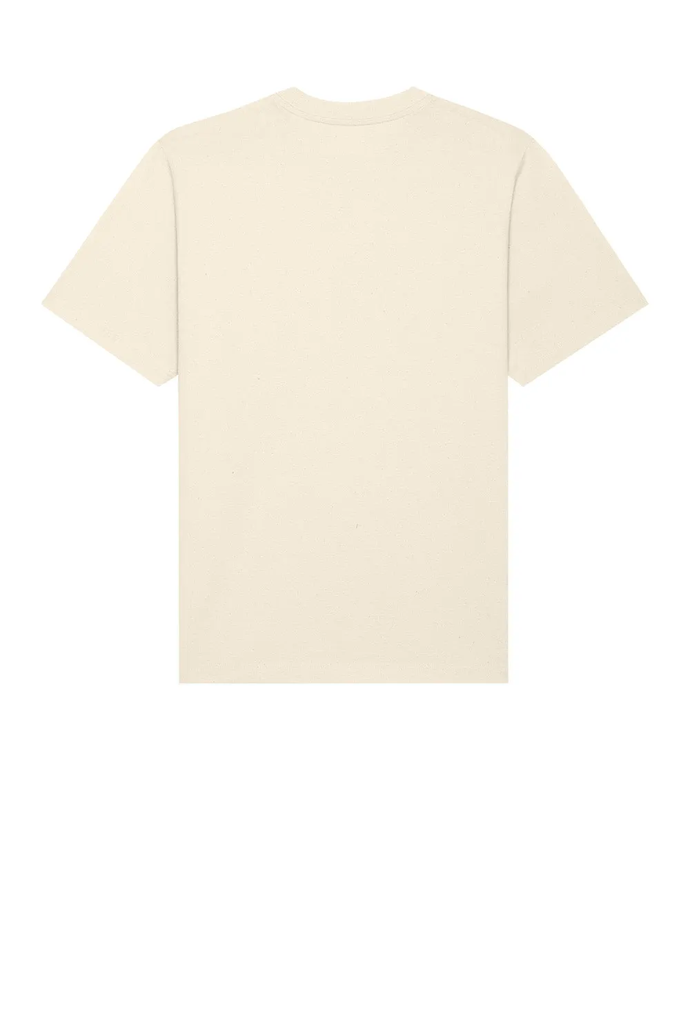 Stanley/Stella Mens Freestyler Heavyweight Short Sleeve Crewneck T-Shirt - Natural Raw