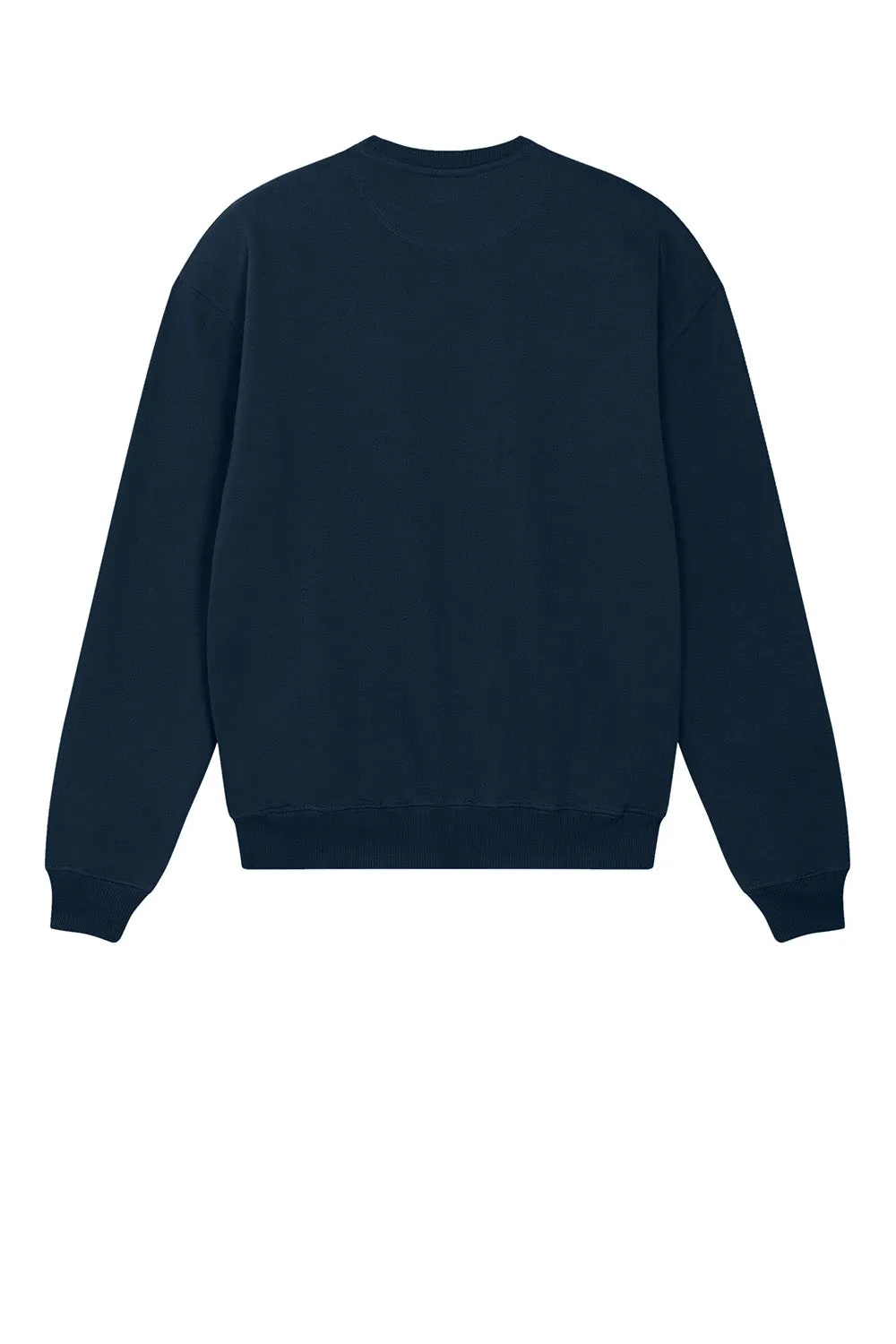 Stanley/Stella Mens Ledger Dry Crewneck Sweatshirt - French Navy Blue