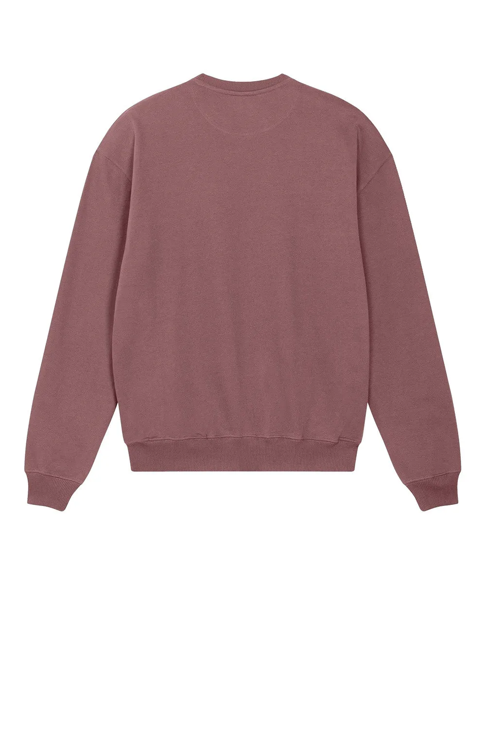 Stanley/Stella Mens Ledger Dry Crewneck Sweatshirt - Kaffa Coffee