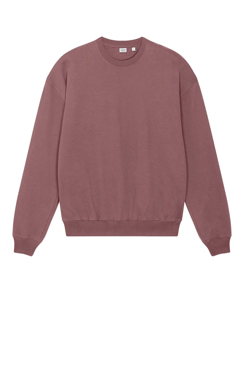 Stanley/Stella Mens Ledger Dry Crewneck Sweatshirt - Kaffa Coffee