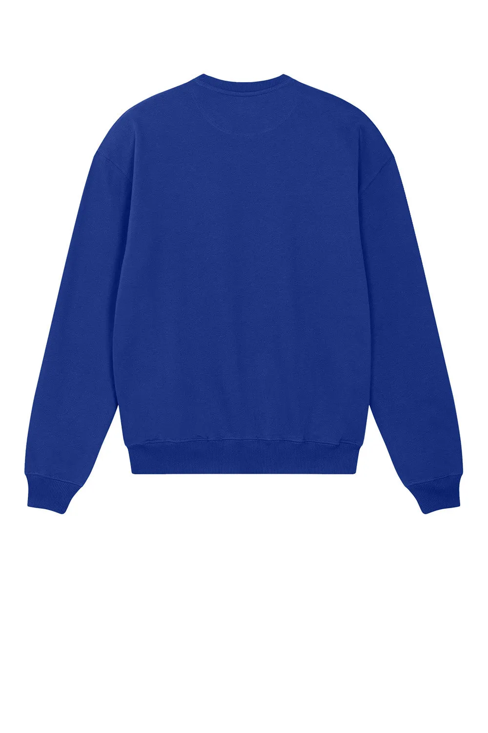 Stanley/Stella Mens Ledger Dry Crewneck Sweatshirt - Worker Blue