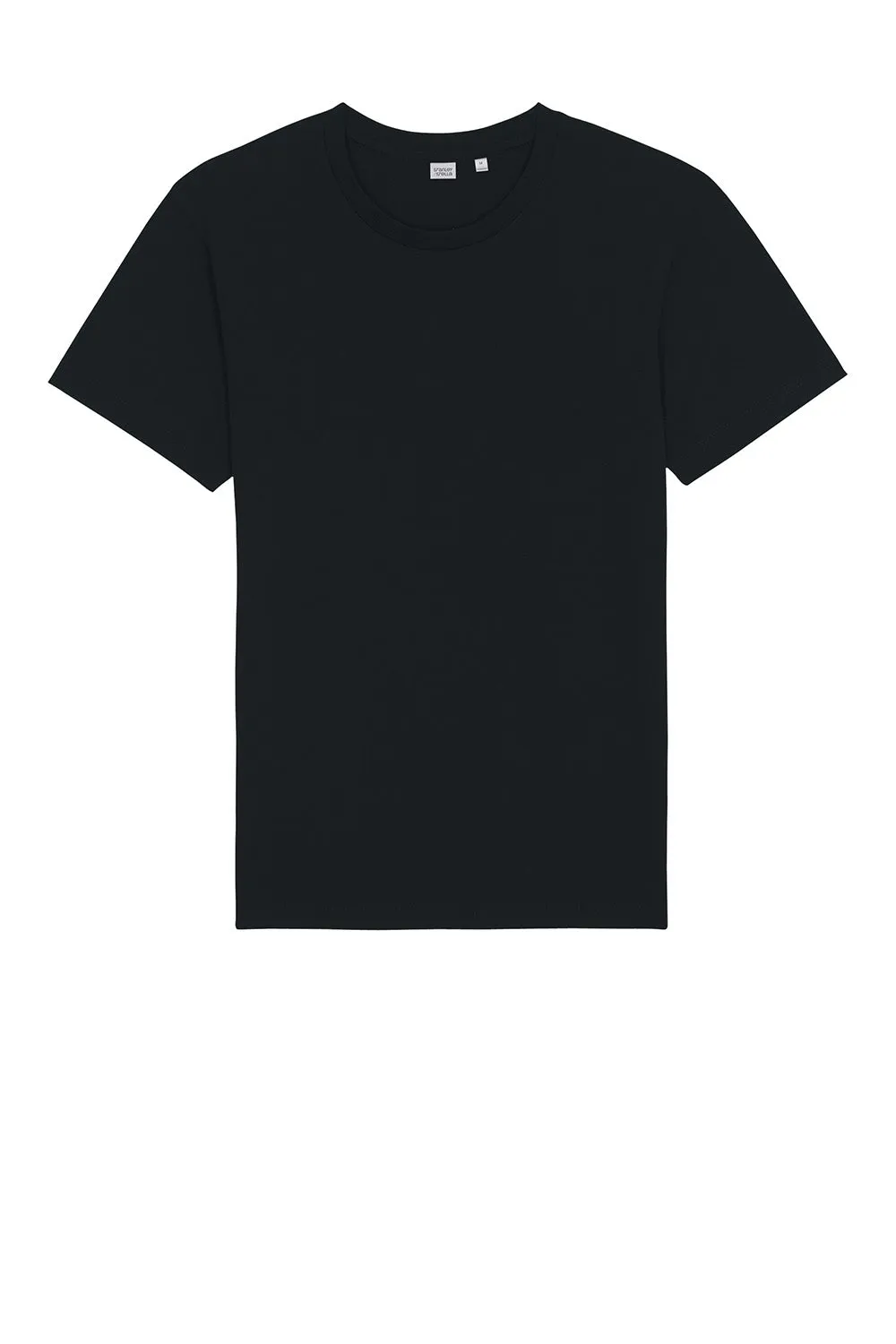 Stanley/Stella Mens Rocker Short Sleeve Crewneck T-Shirt - Black