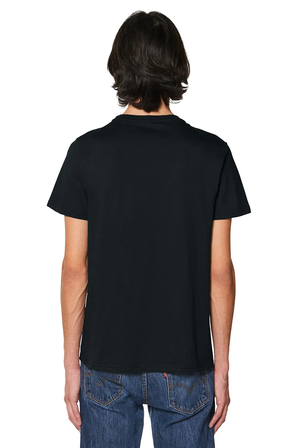 Stanley/Stella Mens Rocker Short Sleeve Crewneck T-Shirt - Black