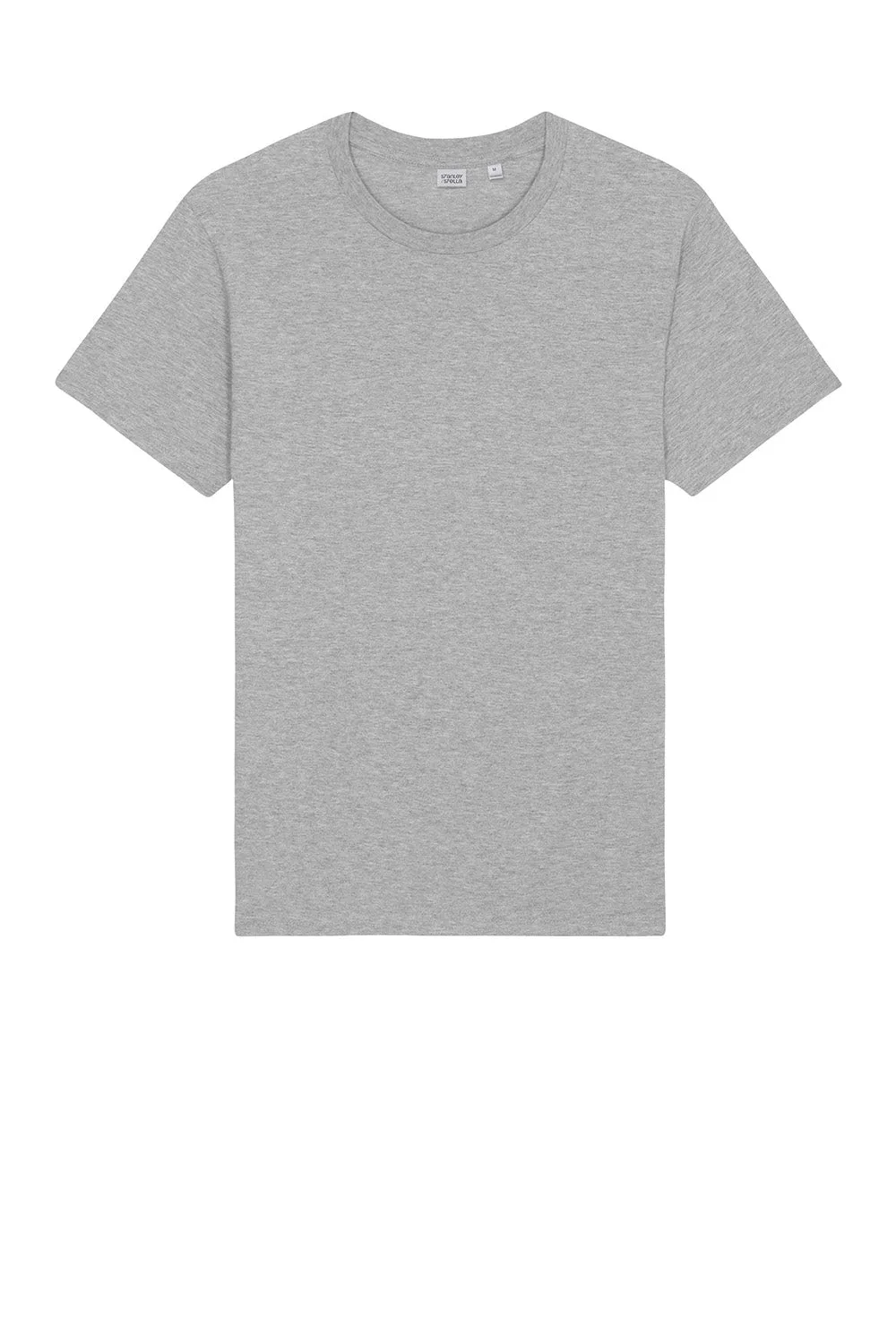 Stanley/Stella Mens Rocker Short Sleeve Crewneck T-Shirt - Heather Grey