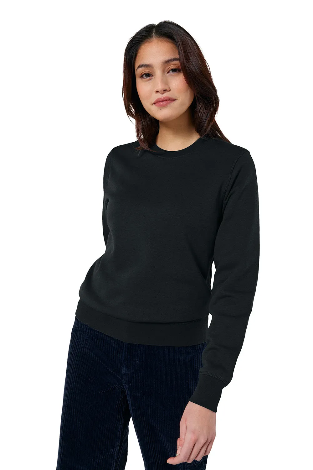Stanley/Stella Mens Roller Crewneck Sweatshirt - Black