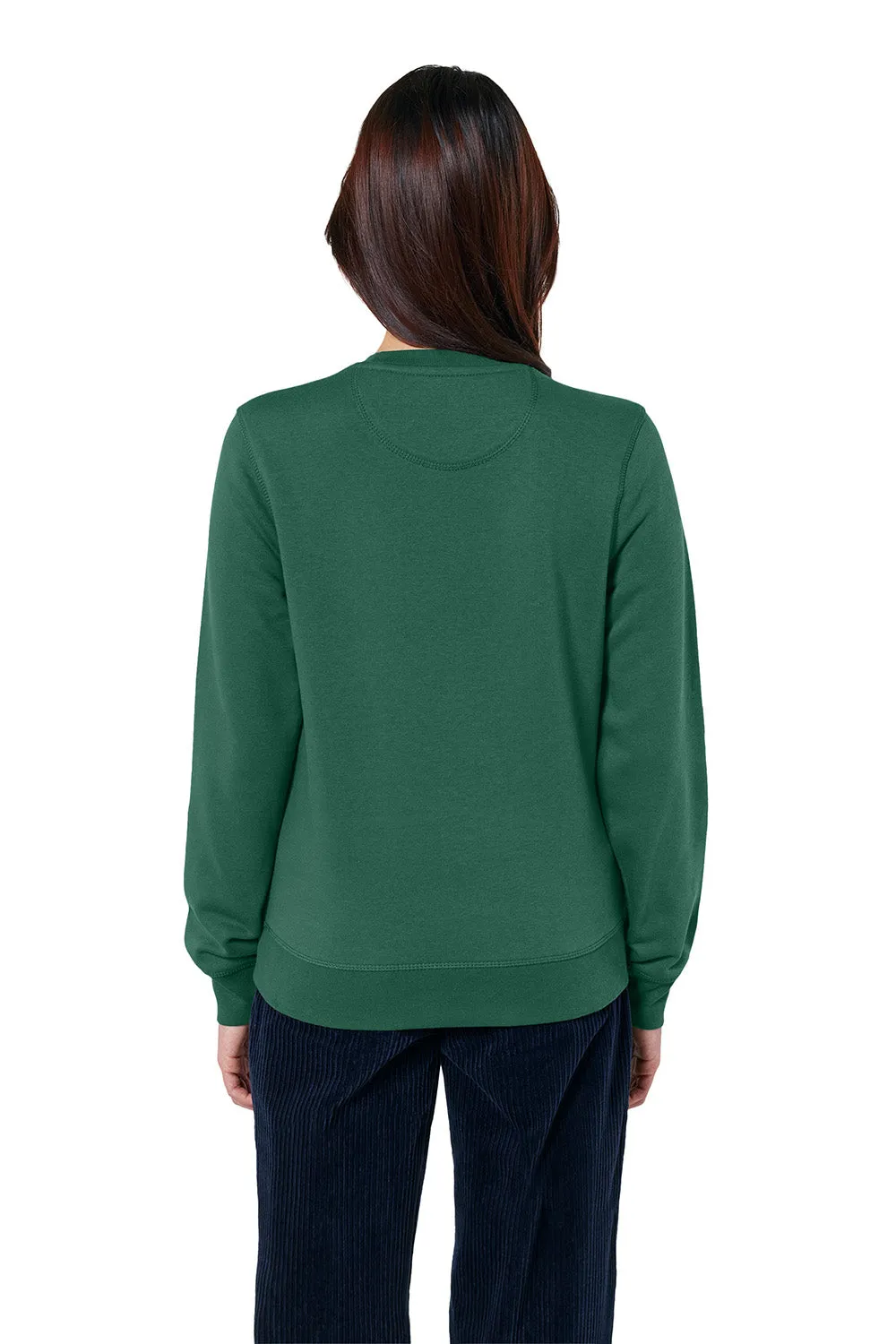 Stanley/Stella Mens Roller Crewneck Sweatshirt - Bottle Green