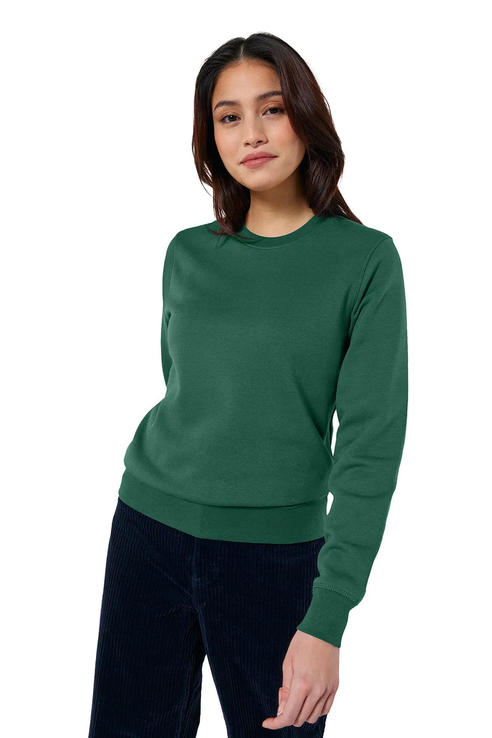 Stanley/Stella Mens Roller Crewneck Sweatshirt - Bottle Green