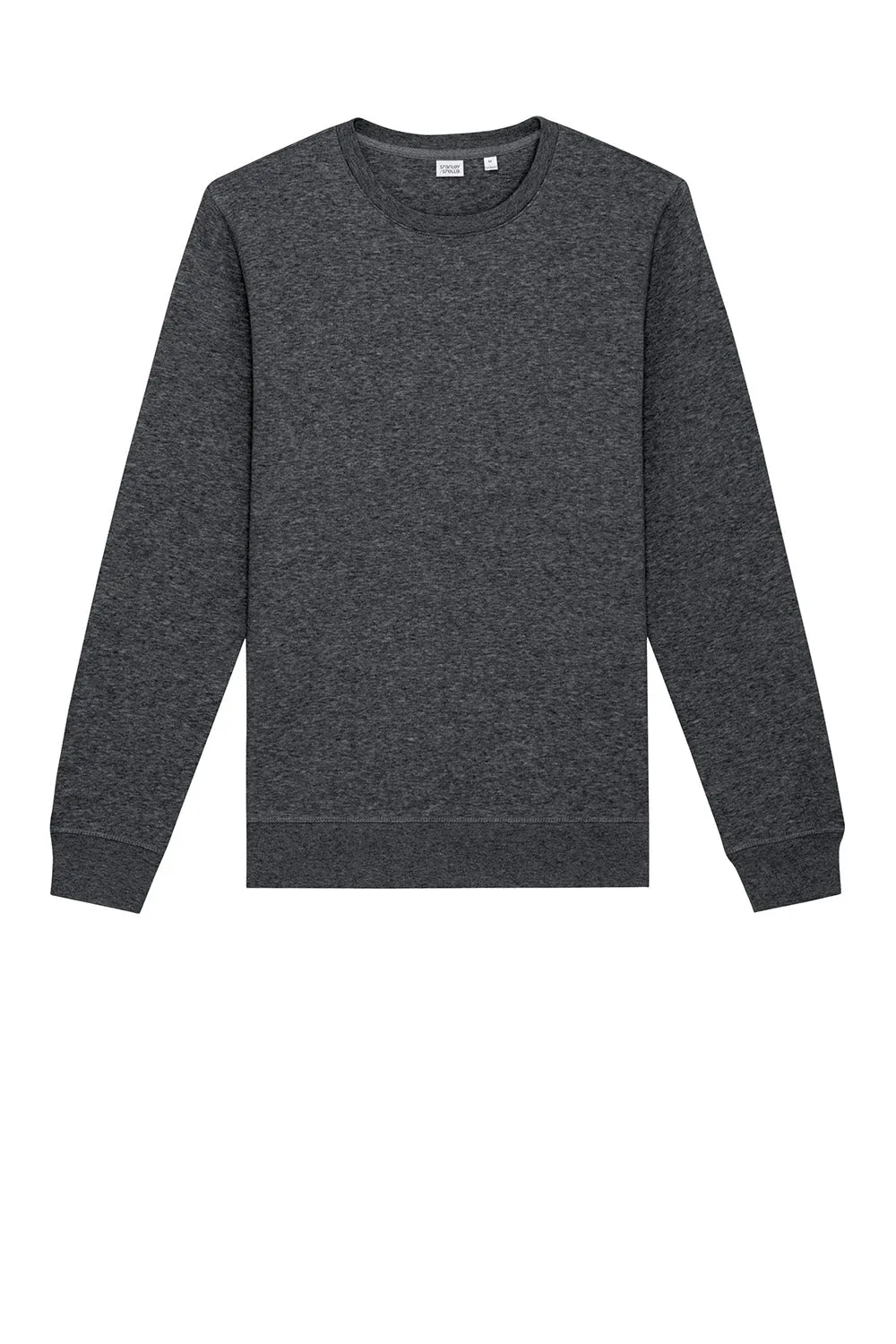 Stanley/Stella Mens Roller Crewneck Sweatshirt - Heather Dark Grey