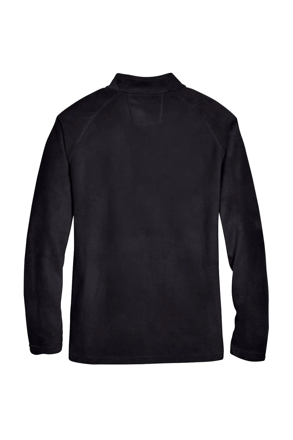 Team 365 Mens Campus Pill Resistant Microfleece Full Zip Jacket - Black