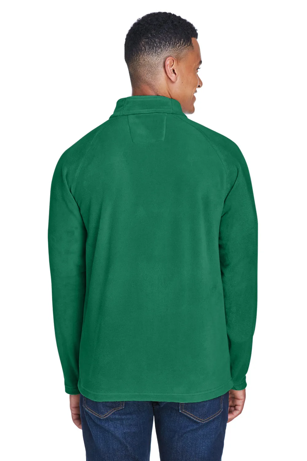 Team 365 Mens Campus Pill Resistant Microfleece Full Zip Jacket - Kelly Green
