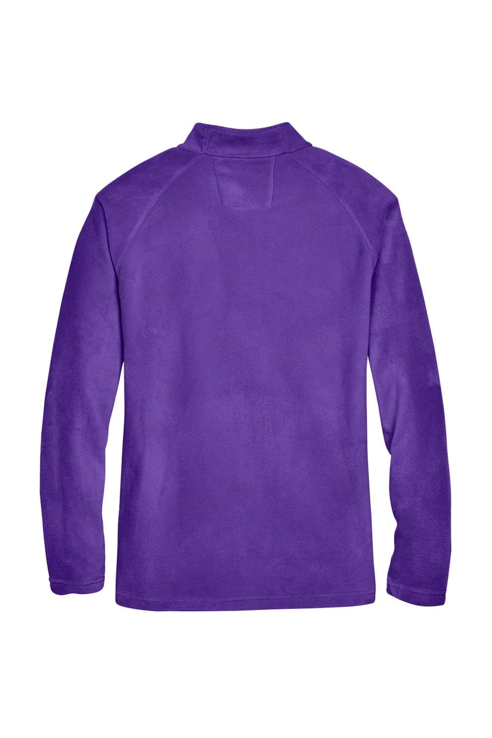 Team 365 Mens Campus Pill Resistant Microfleece Full Zip Jacket - Purple