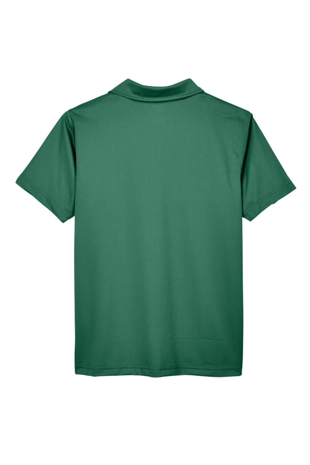 Team 365 Mens Command Performance Moisture Wicking Short Sleeve Polo Shirt - Dark Green