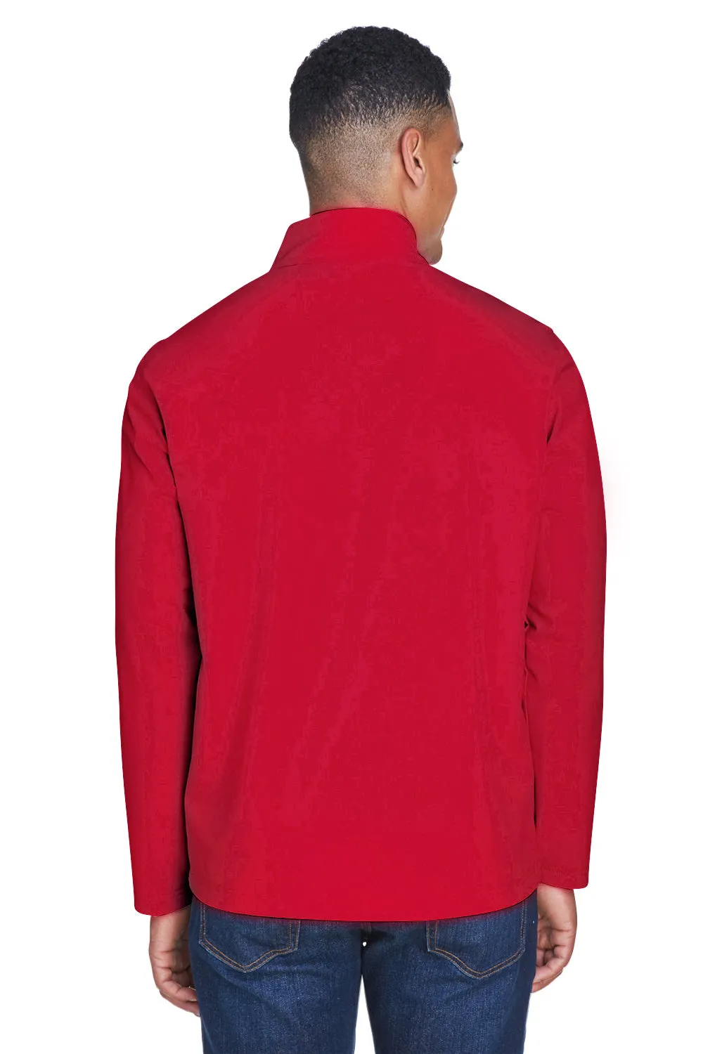 Team 365 Mens Leader Windproof & Waterproof Full Zip Jacket - Red