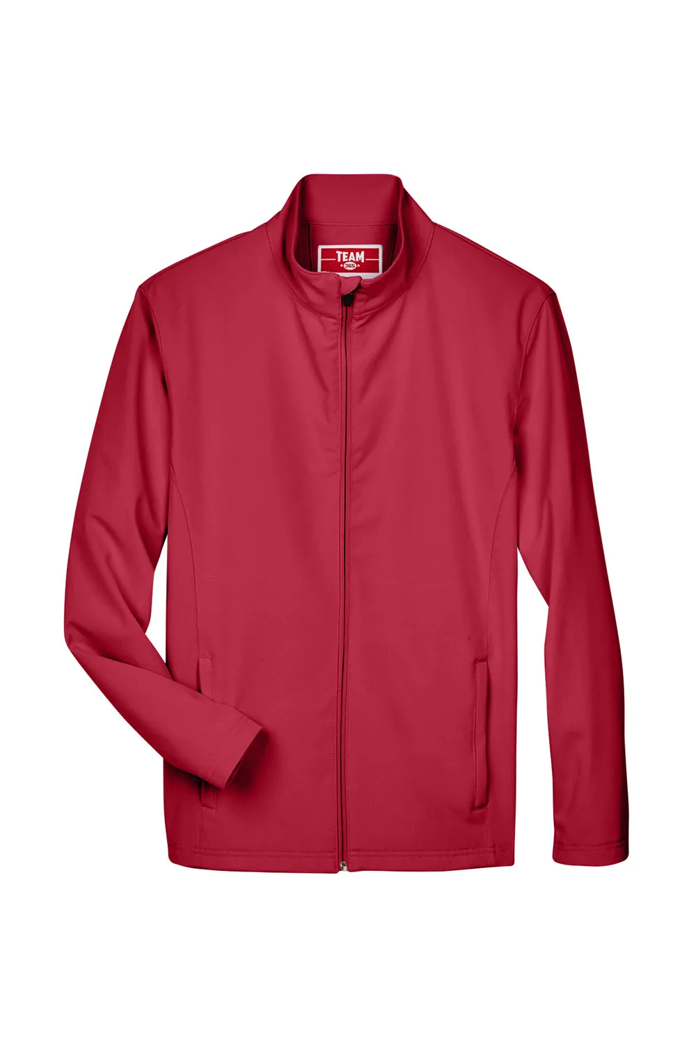 Team 365 Mens Leader Windproof & Waterproof Full Zip Jacket - Scarlet Red
