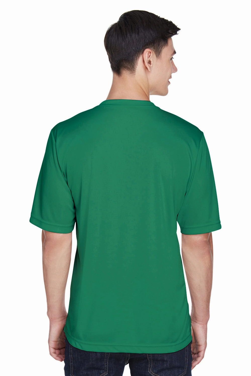 Team 365 Mens Zone Performance Moisture Wicking Short Sleeve Crewneck T-Shirt - Kelly Green