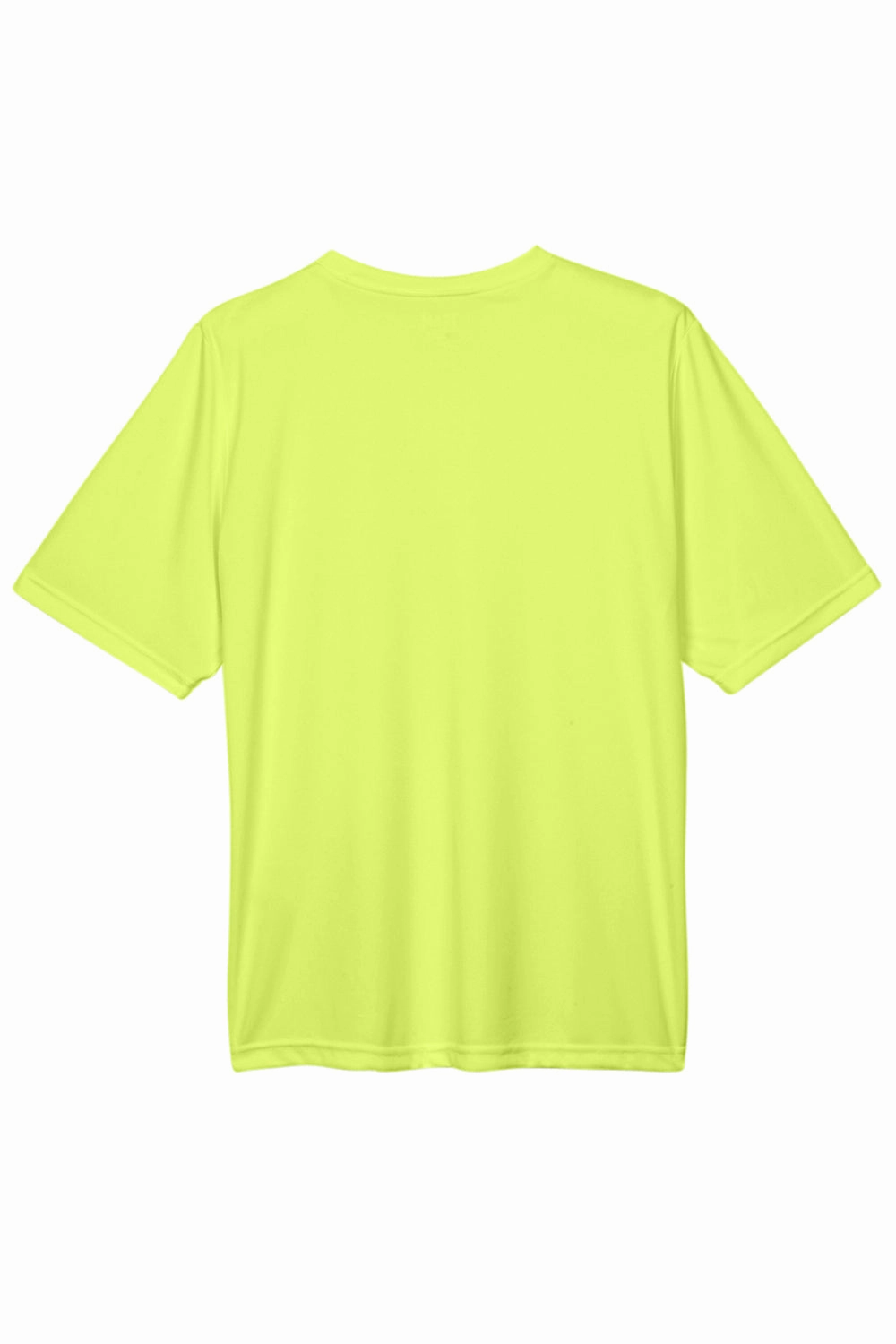 Team 365 Mens Zone Performance Moisture Wicking Short Sleeve Crewneck T-Shirt - Safety Yellow