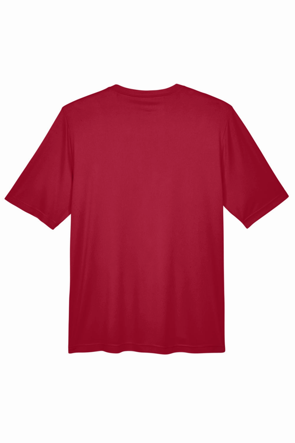 Team 365 Mens Zone Performance Moisture Wicking Short Sleeve Crewneck T-Shirt - Scarlet Red