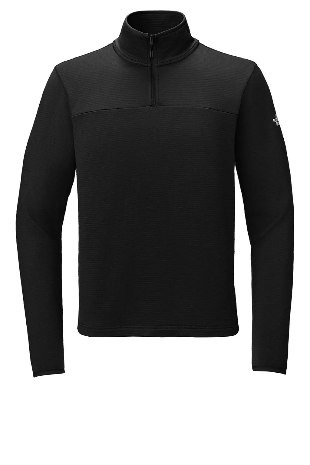 The North Face Mens Aim Fleece 1/4 Zip Sweatshirt - Black