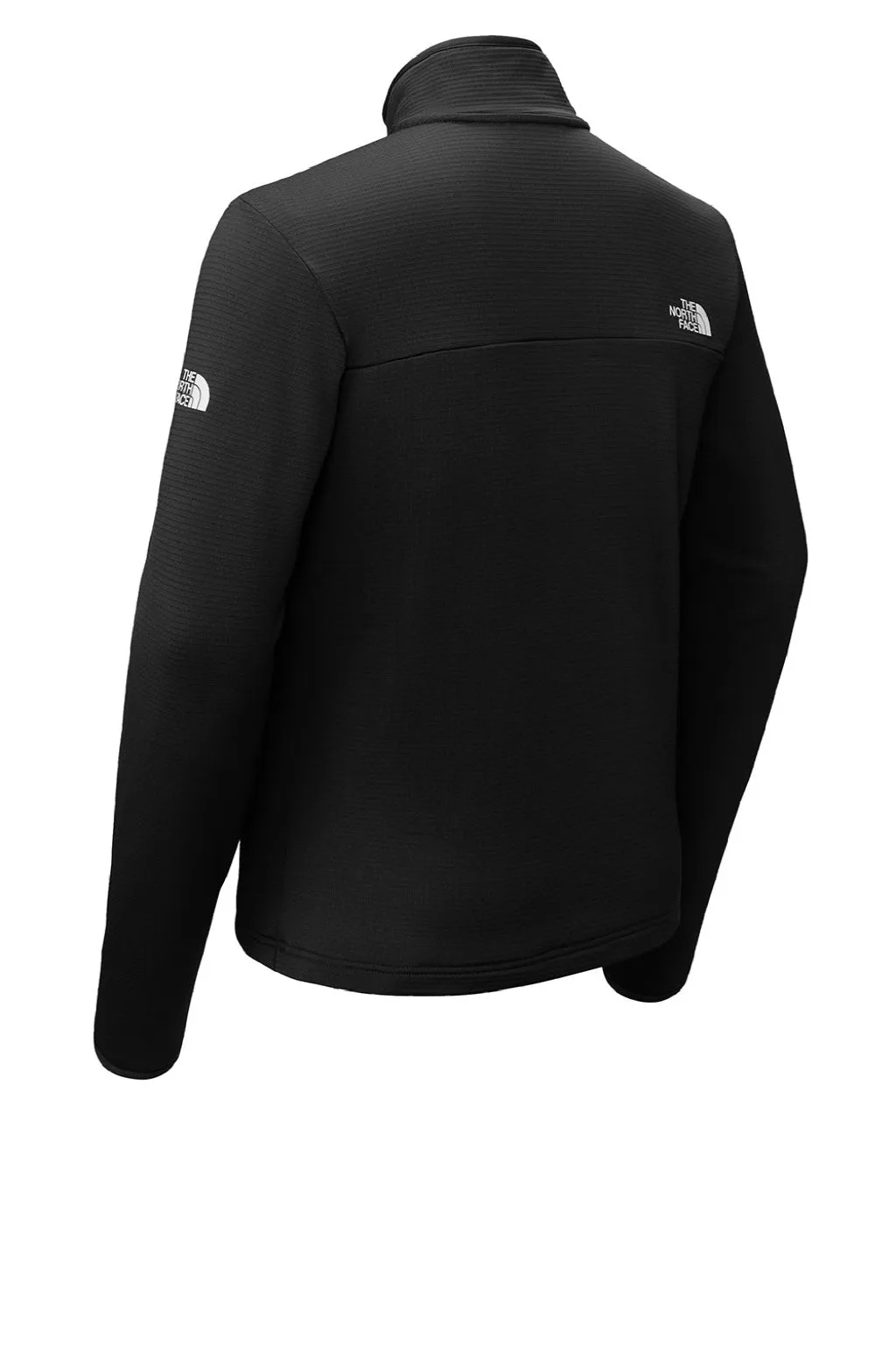The North Face Mens Aim Fleece Full Zip Jacket - Black