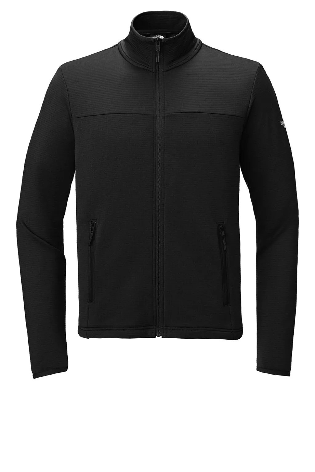 The North Face Mens Aim Fleece Full Zip Jacket - Black
