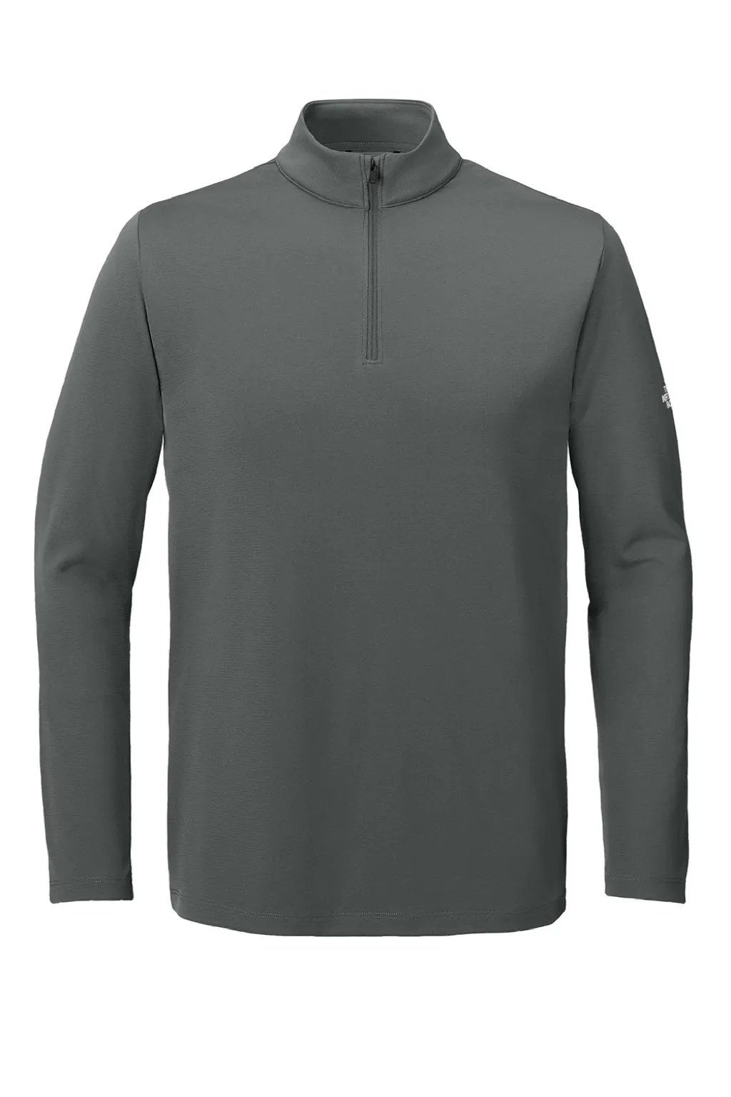The North Face Mens Ambition Moisture Wicking 1/4 Zip Sweatshirt - Smoked Pearl Grey