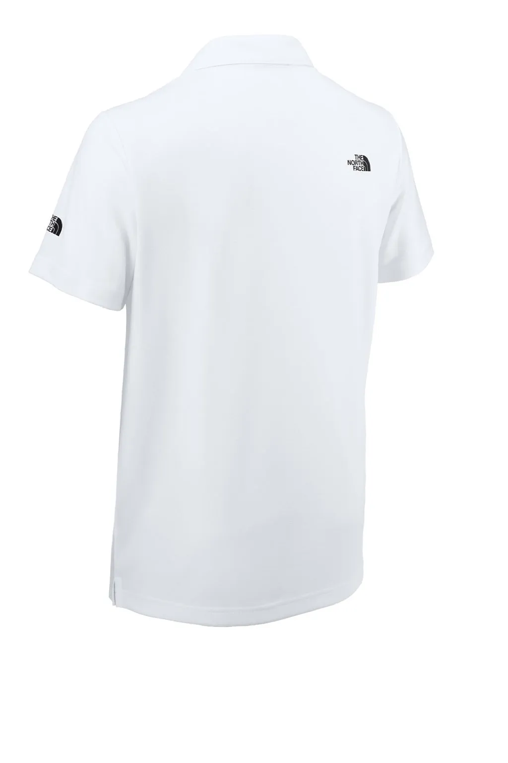 The North Face Mens Ambition Moisture Wicking Short Sleeve Polo Shirt - White