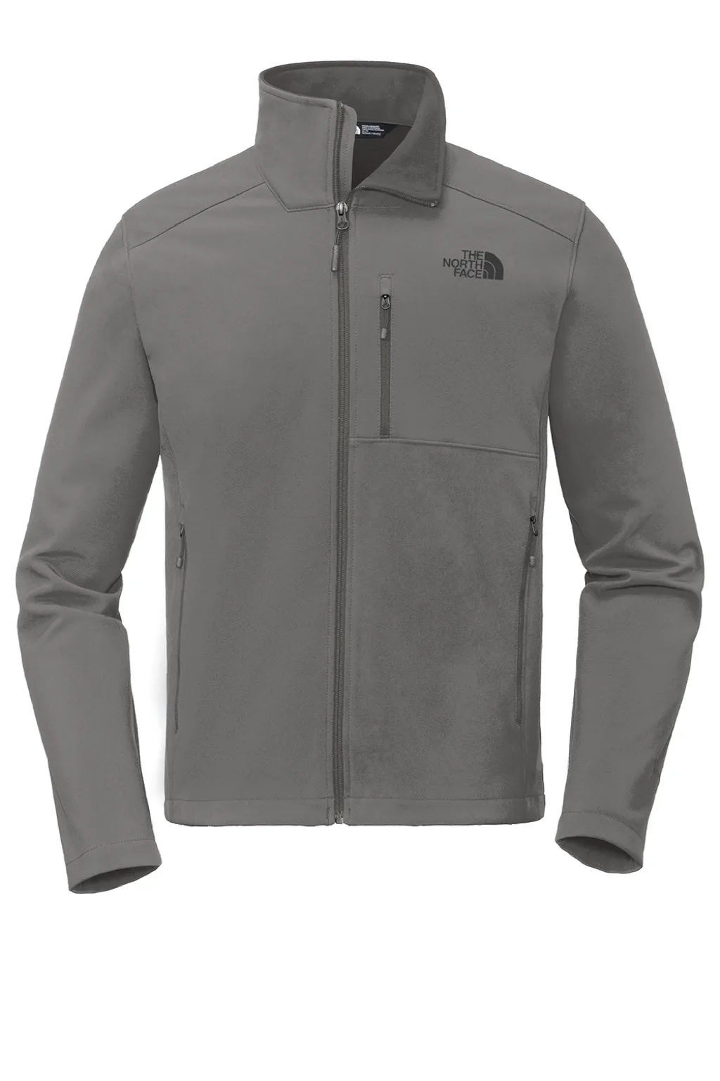 The North Face Mens Apex Barrier Wind & Water Resistant Full Zip Jacket - Asphalt Grey
