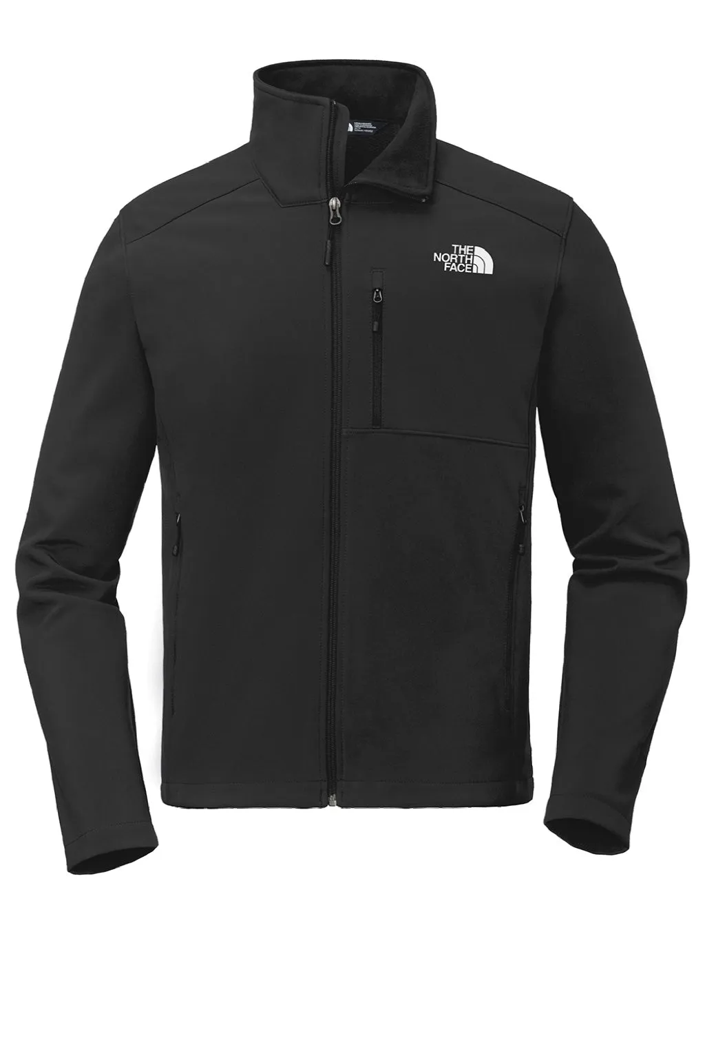 The North Face Mens Apex Barrier Wind & Water Resistant Full Zip Jacket - Black