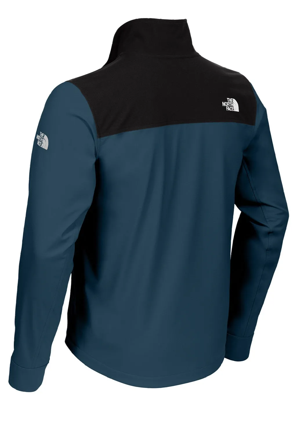 The North Face Mens Castle Rock Wind & Water Resistant Full Zip Jacket - Blue Wing