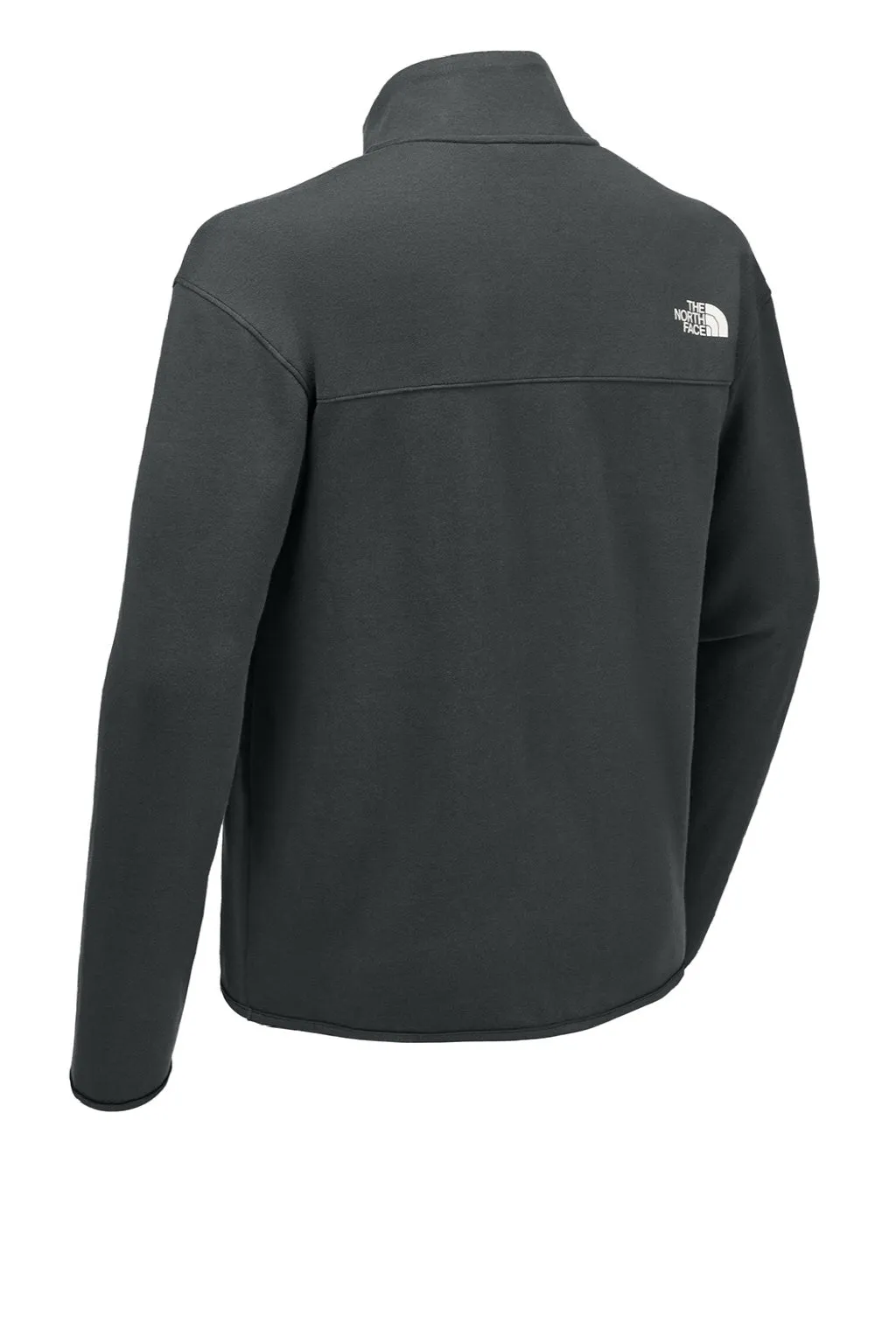 The North Face Mens Double Knit 1/4 Zip Fleece Jacket - Asphalt Grey