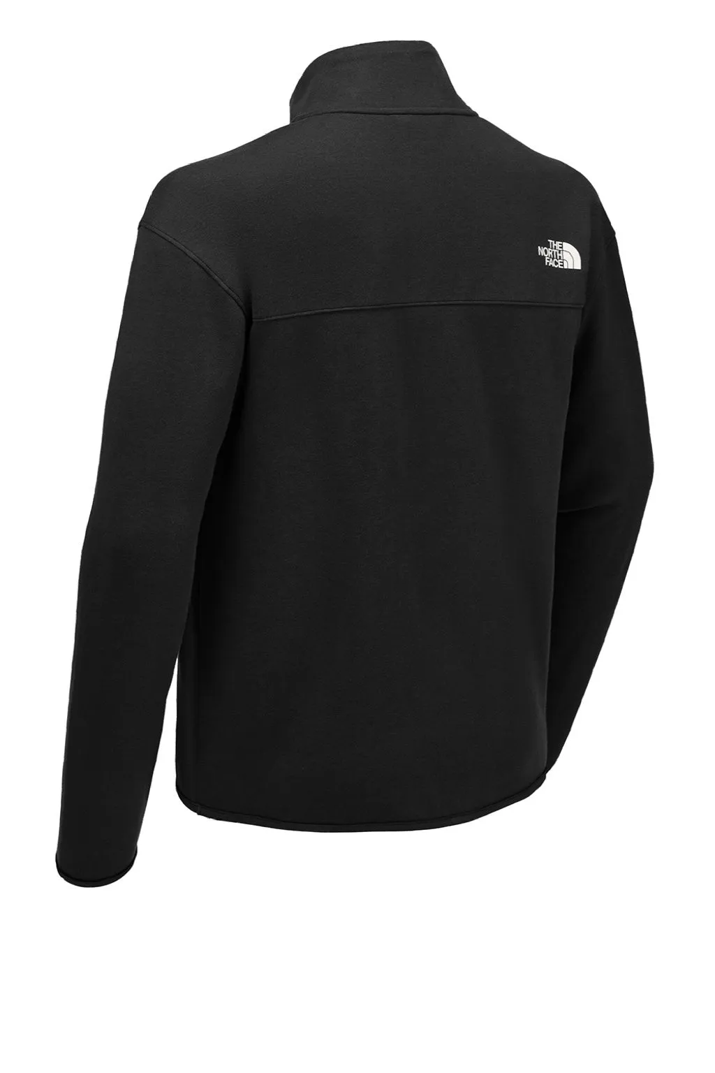 The North Face Mens Double Knit 1/4 Zip Fleece Jacket - Black