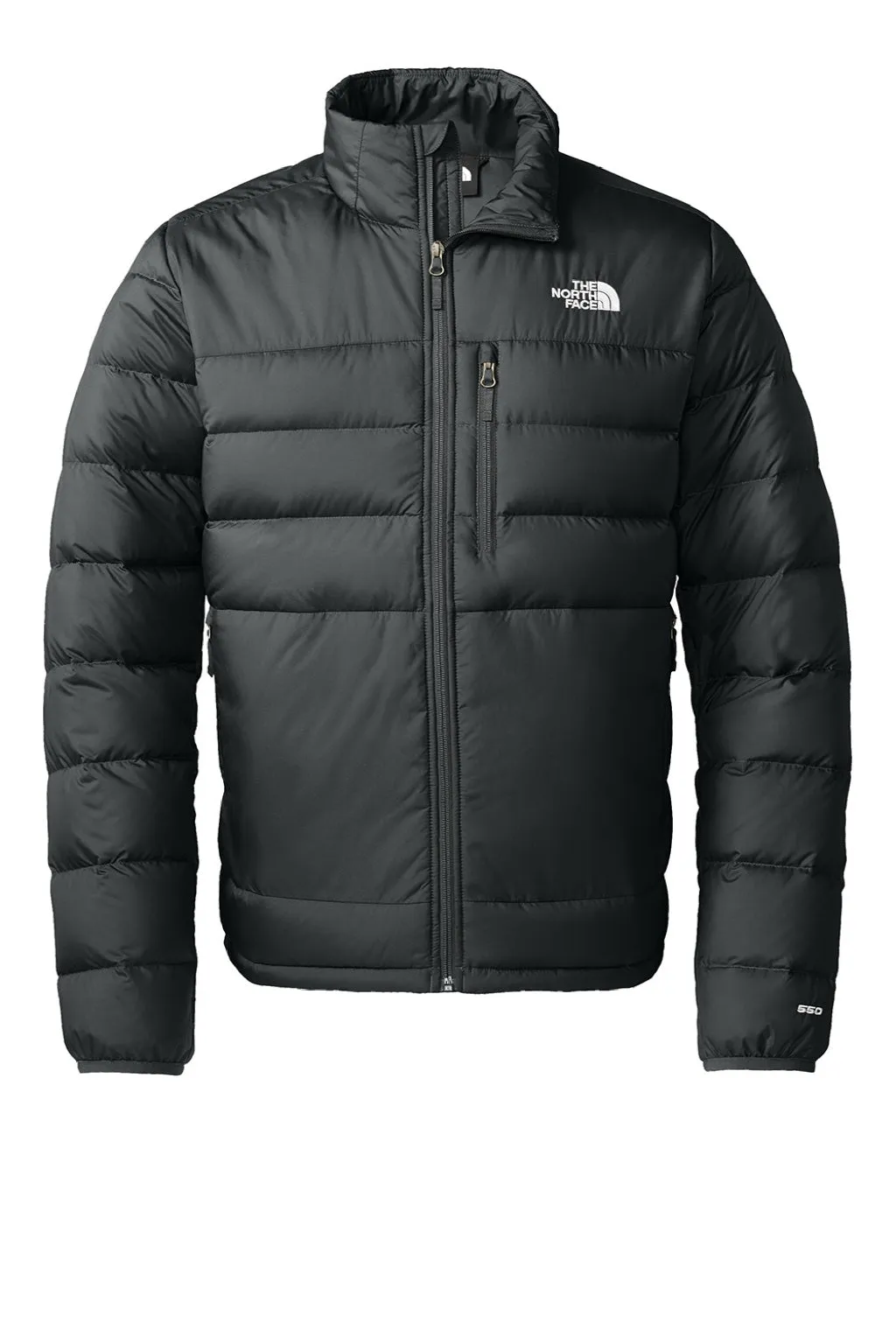 The North Face Mens Down Hybrid Water Resistant Full Zip Jacket - Black