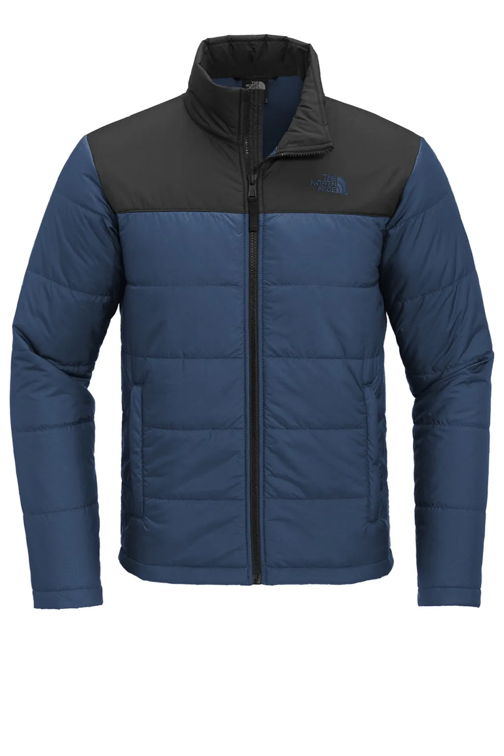 The North Face Mens Everyday Water Resistant Insulated Full Zip Jacket - Shady Blue
