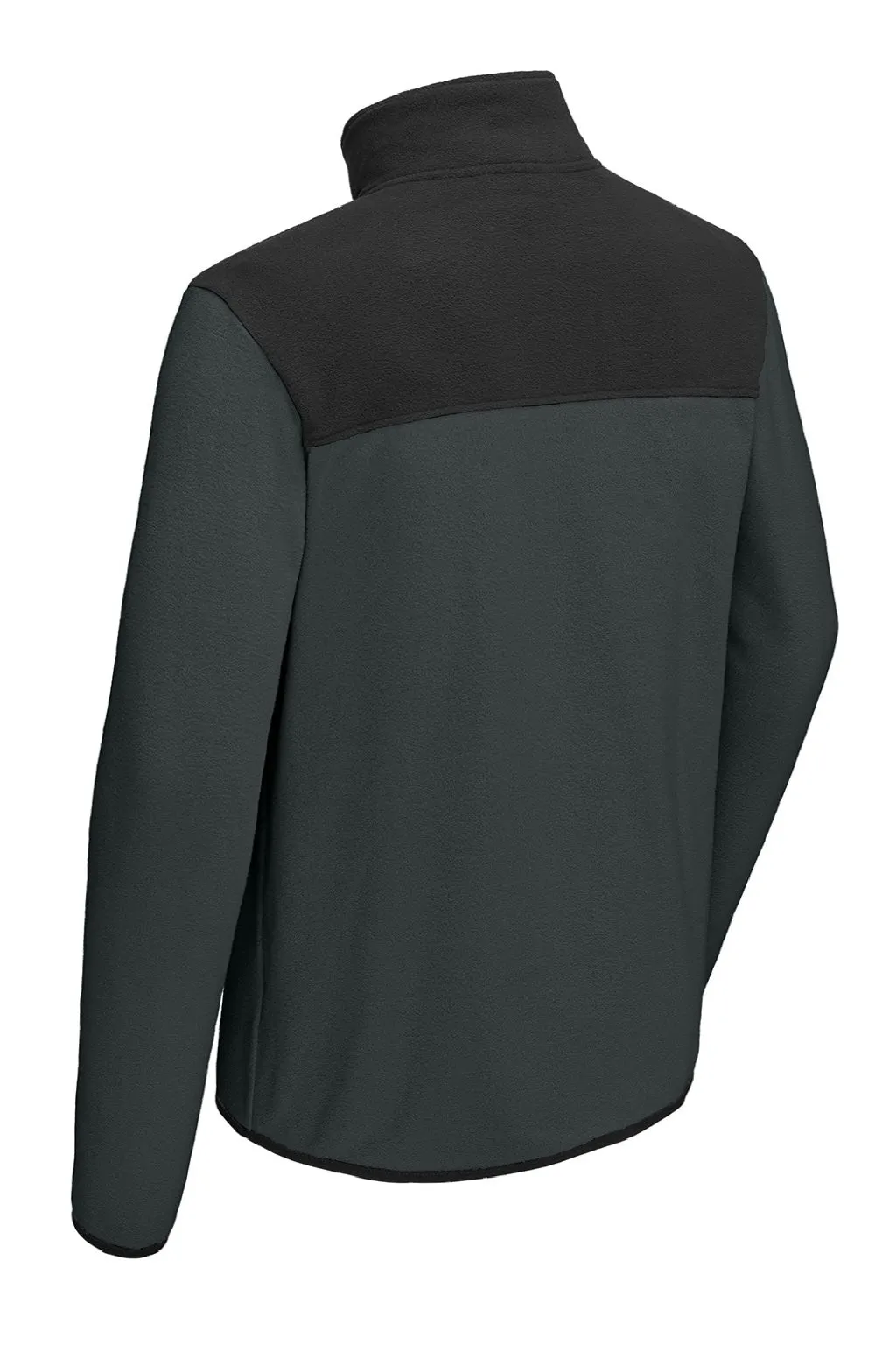The North Face Mens Glacier Fleece 1/4 Zip Jacket - Asphalt Grey/Black