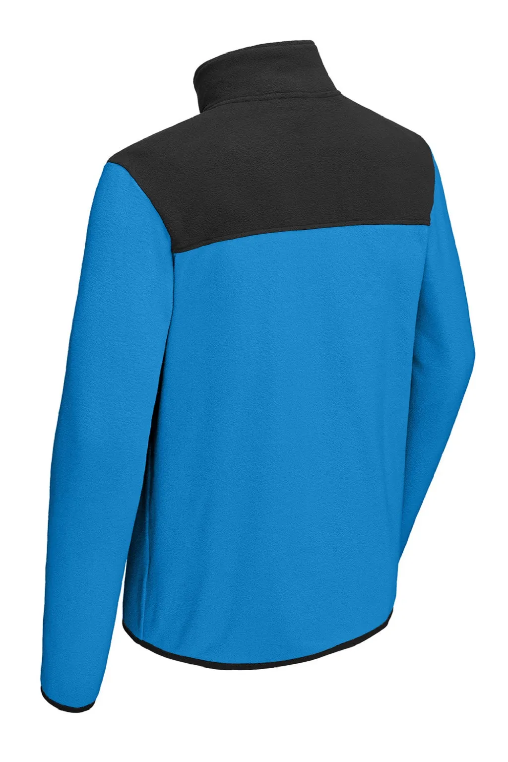 The North Face Mens Glacier Fleece 1/4 Zip Jacket - Hero Blue/Black