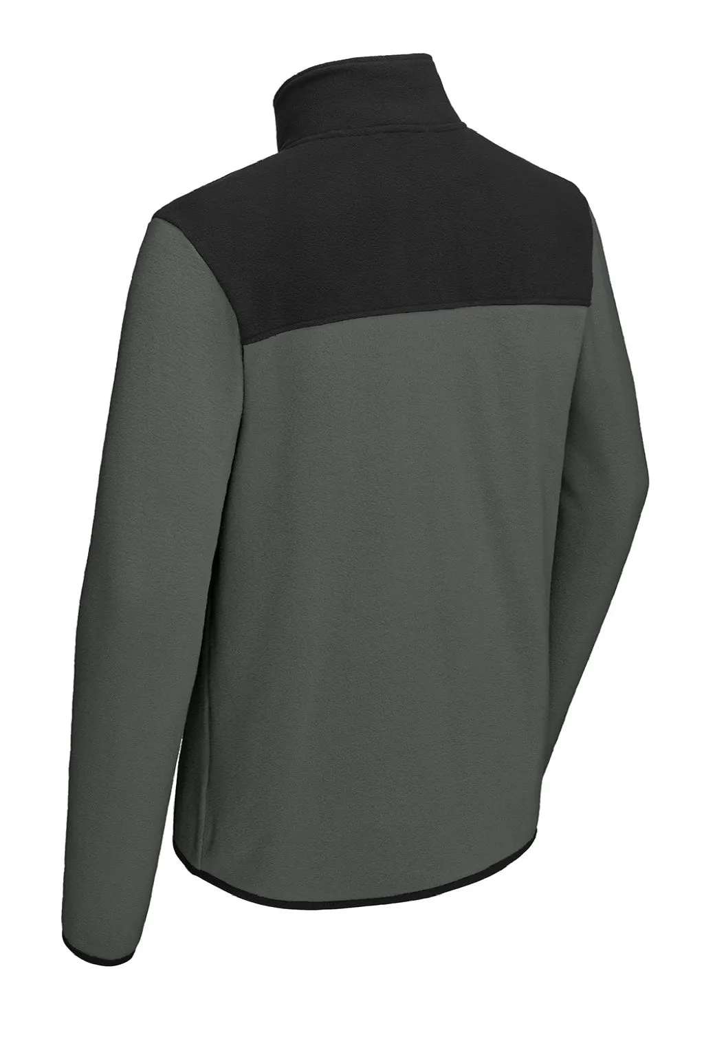The North Face Mens Glacier Fleece Full Zip Jacket - Asphalt Grey/Black