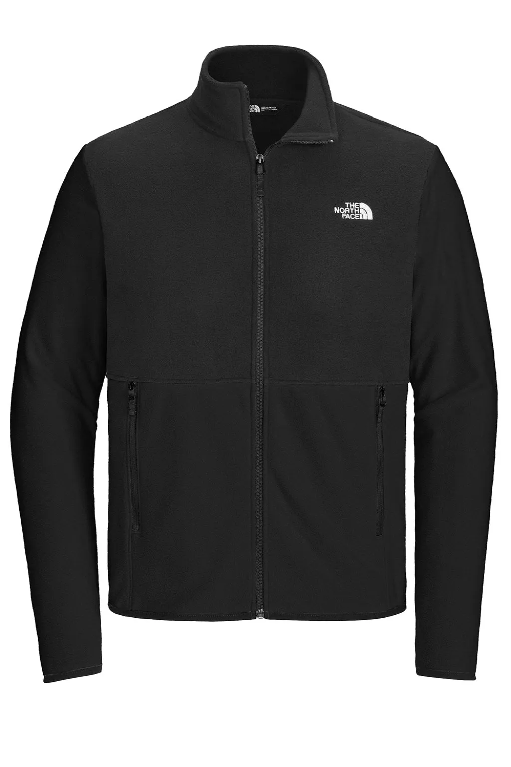The North Face Mens Glacier Fleece Full Zip Jacket - Black