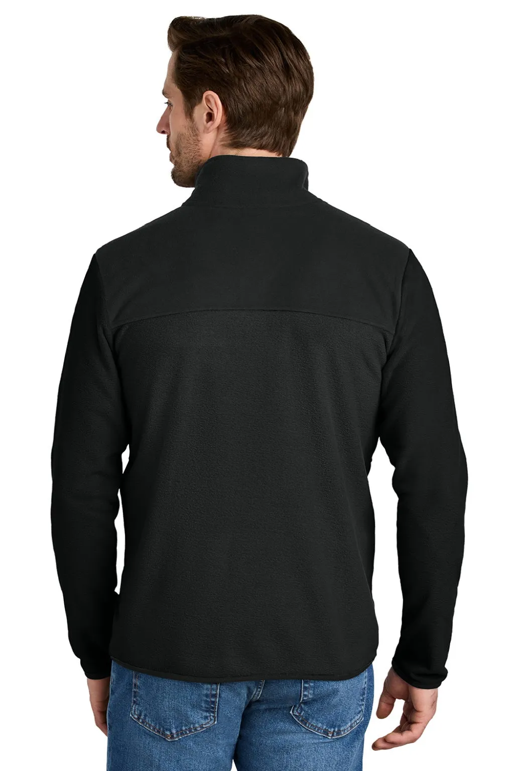 The North Face Mens Glacier Fleece Full Zip Jacket - Black