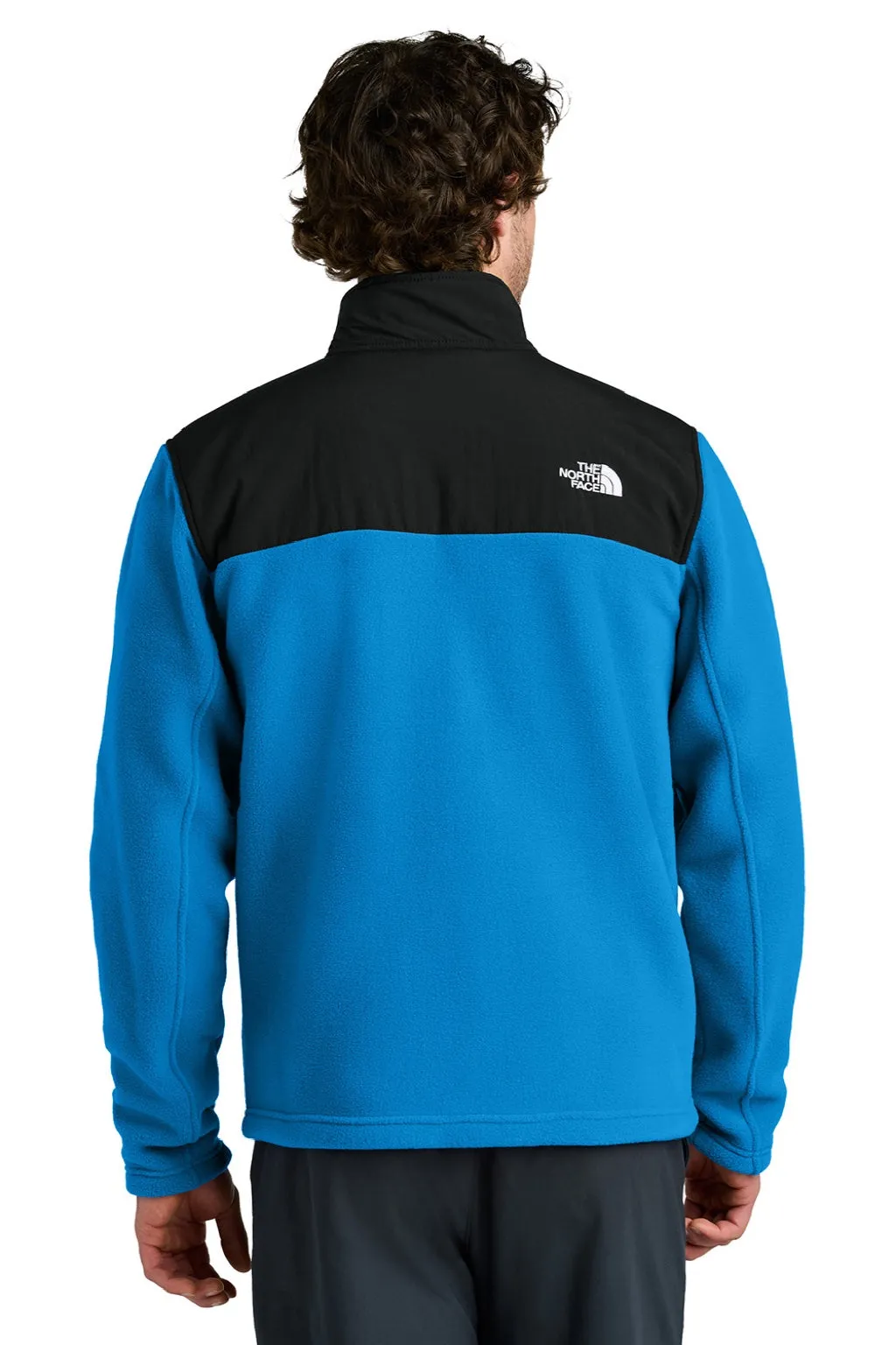 The North Face Mens Highest Peak Fleece Full Zip Jacket - Hero Blue/Black