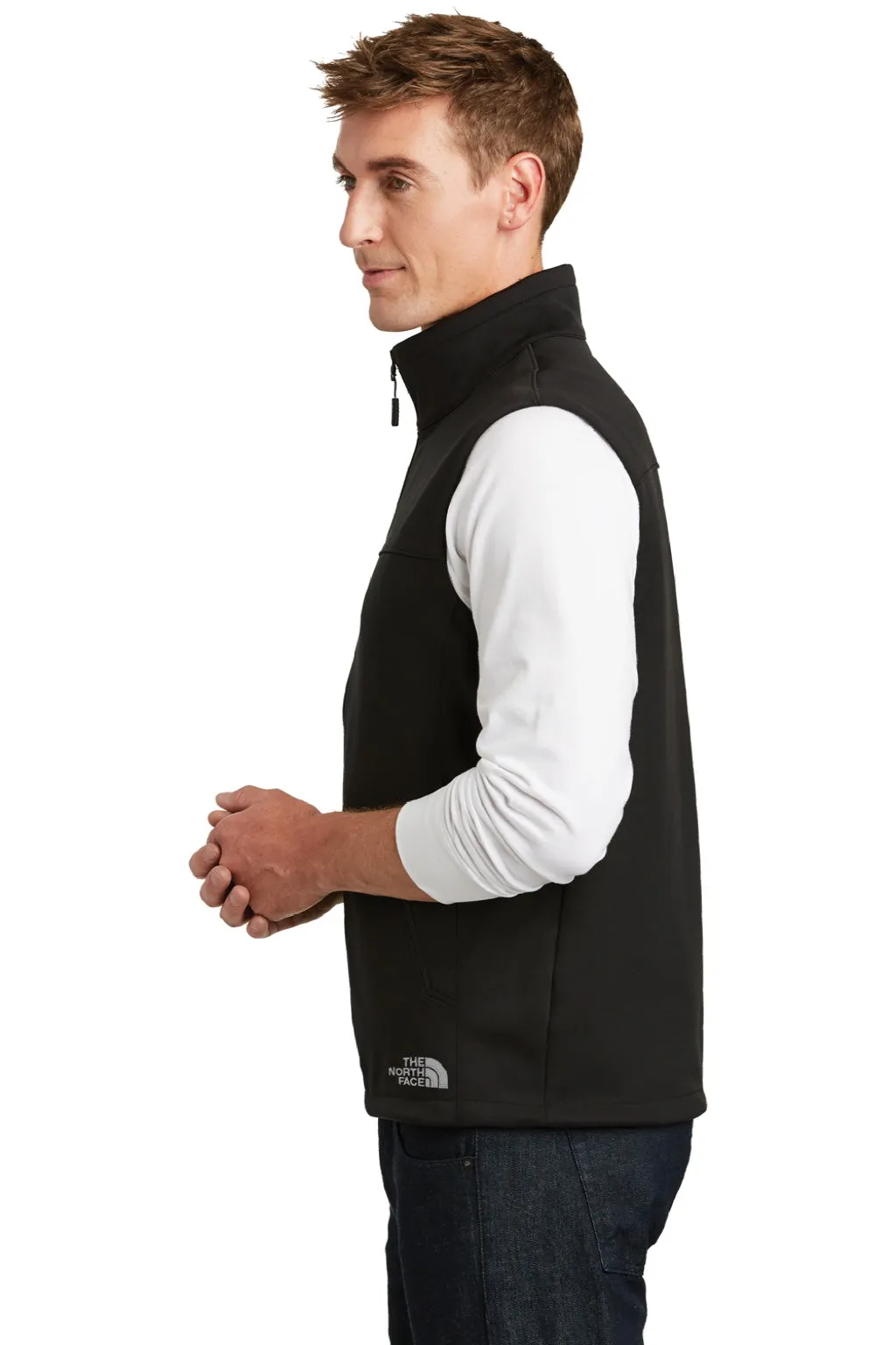 The North Face Mens Ridgeline Wind & Water Resistant Full Zip Vest - Black