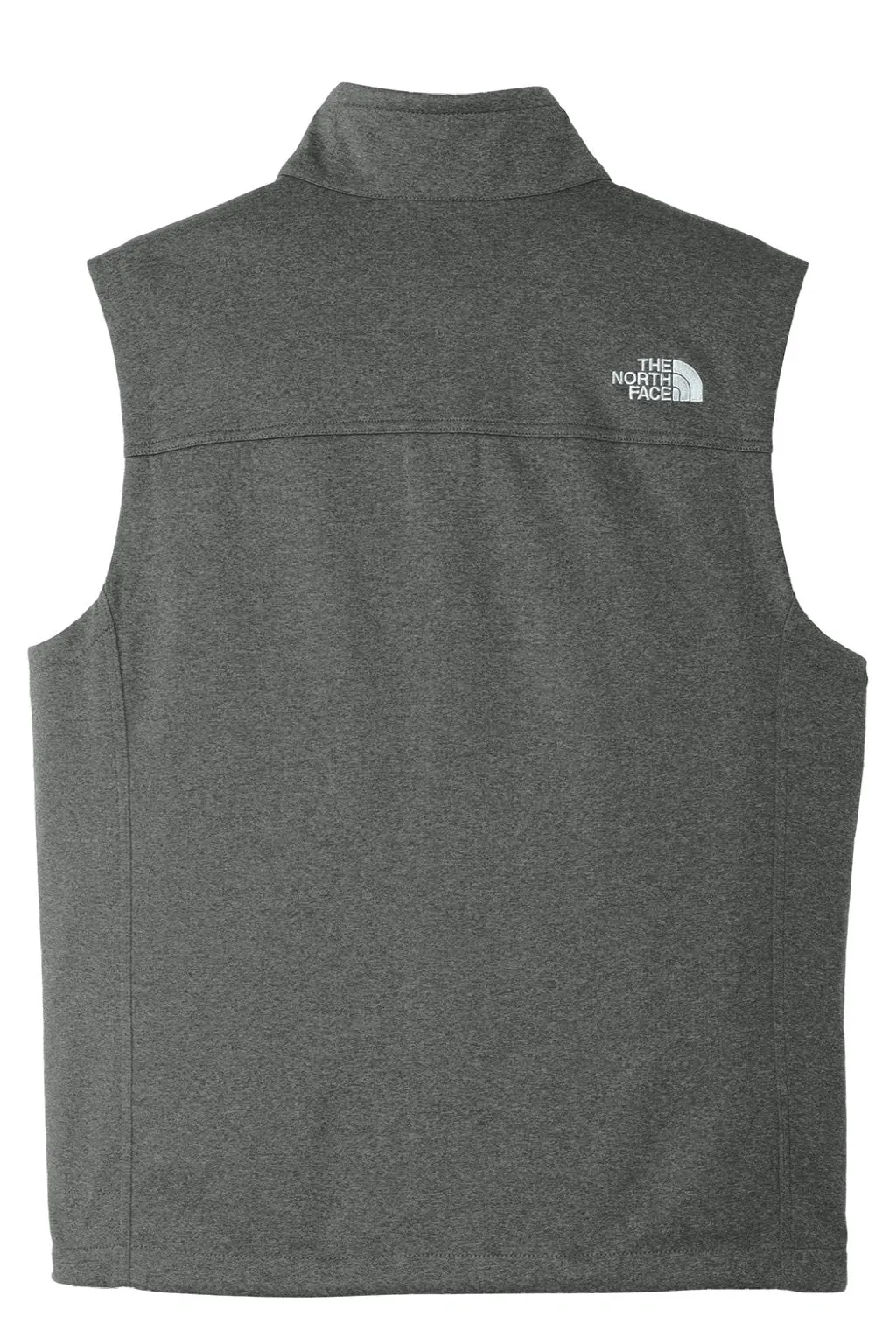 The North Face Mens Ridgeline Wind & Water Resistant Full Zip Vest - Heather Dark Grey