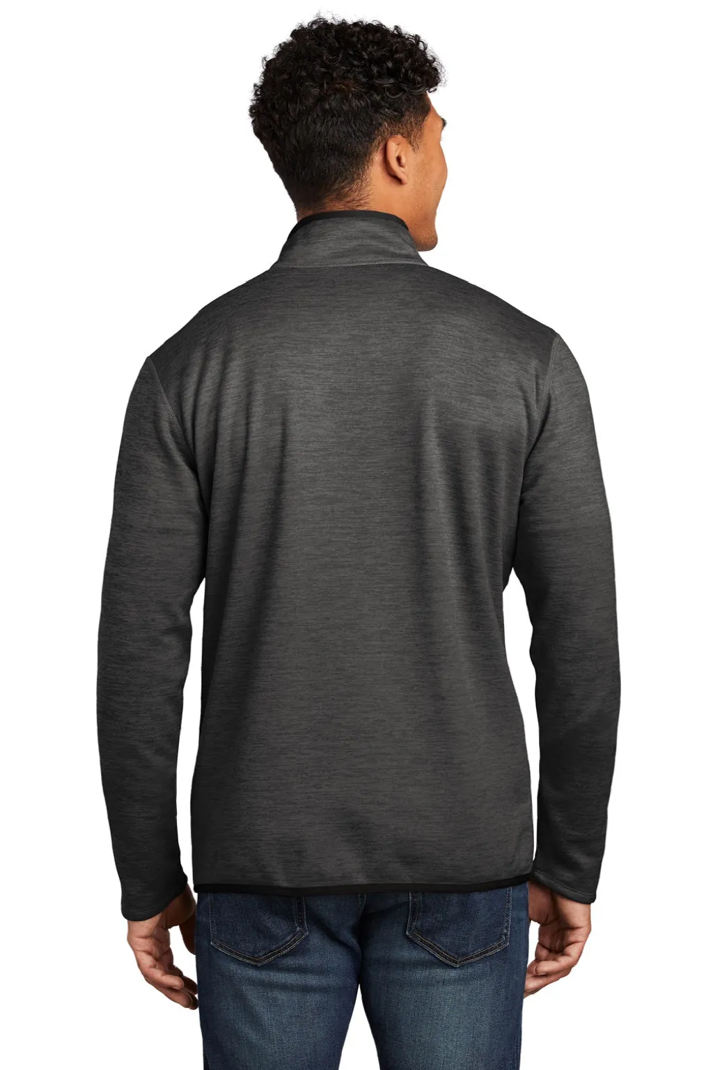 The North Face Mens Skyline 1/4 Zip Fleece Jacket - Heather Dark Grey