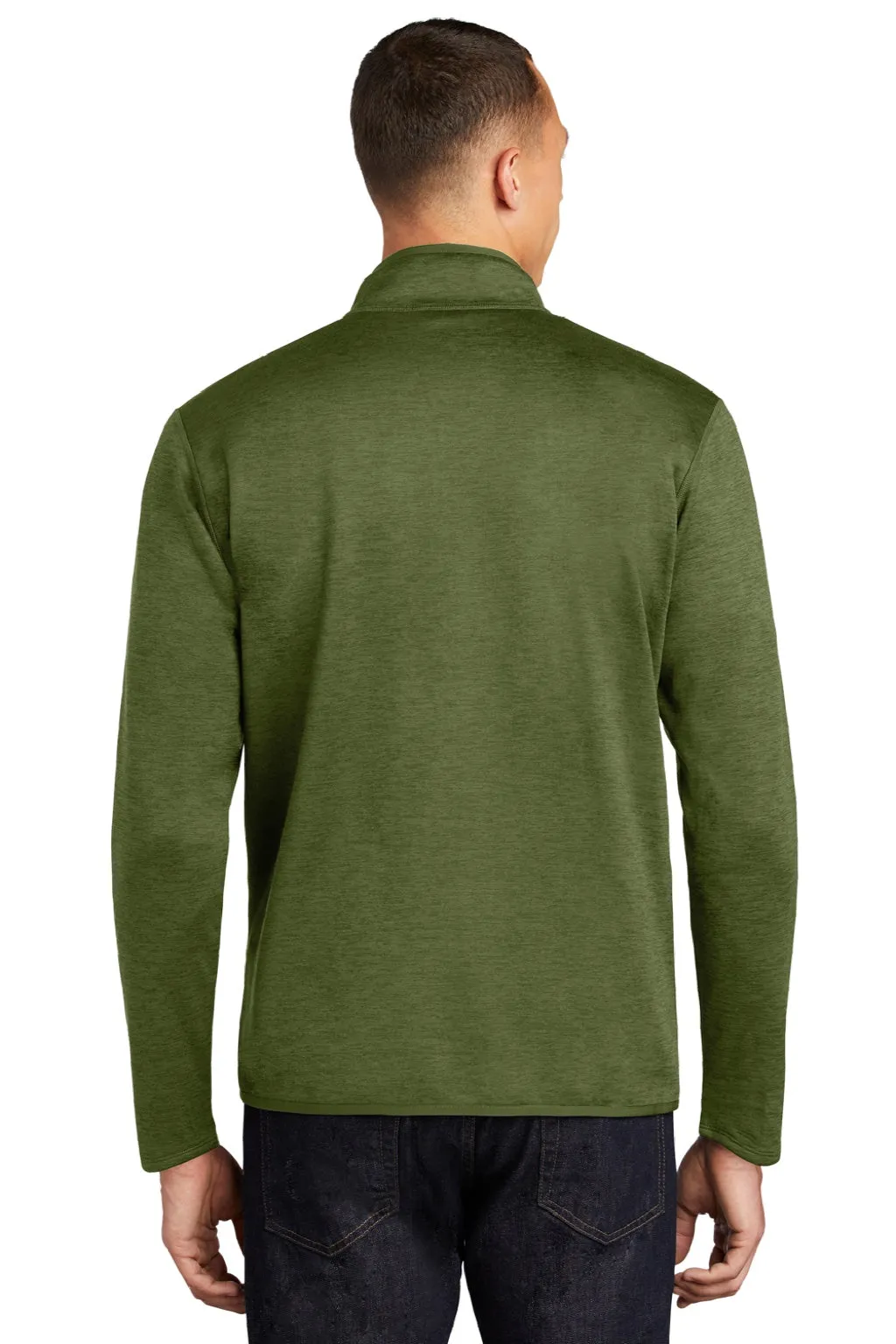 The North Face Mens Skyline Full Zip Fleece Jacket - Heather Clover Green