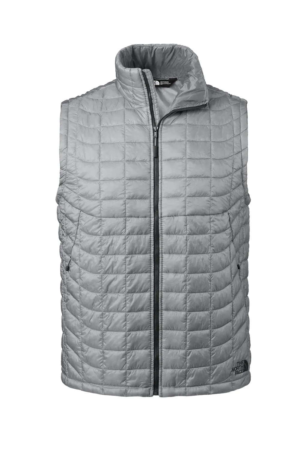 The North Face Mens ThermoBall Trekker Water Resistant Full Zip Vest - Mid Grey
