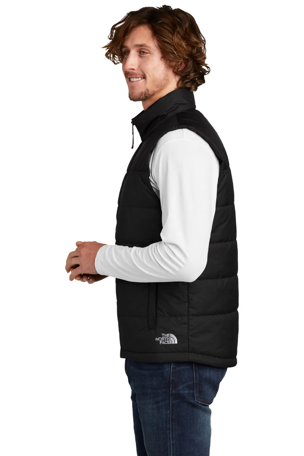 The North Face Mens Water Resistant Everyday Insulated Full Zip Vest - Black