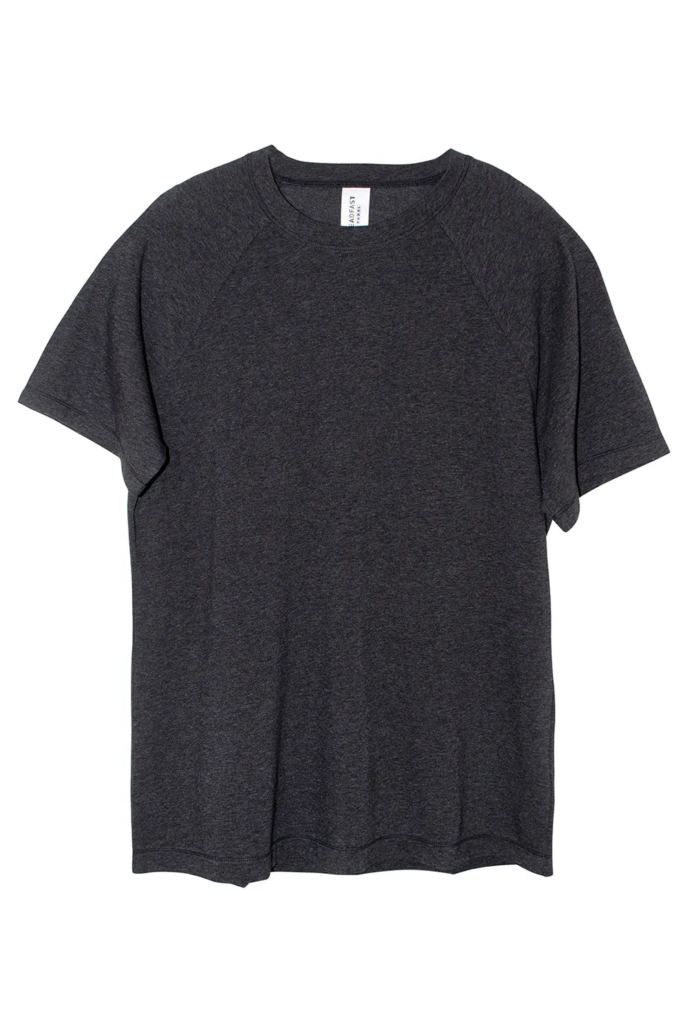 Threadfast Apparel Mens Impact Short Sleeve Crewneck T-Shirt - Black