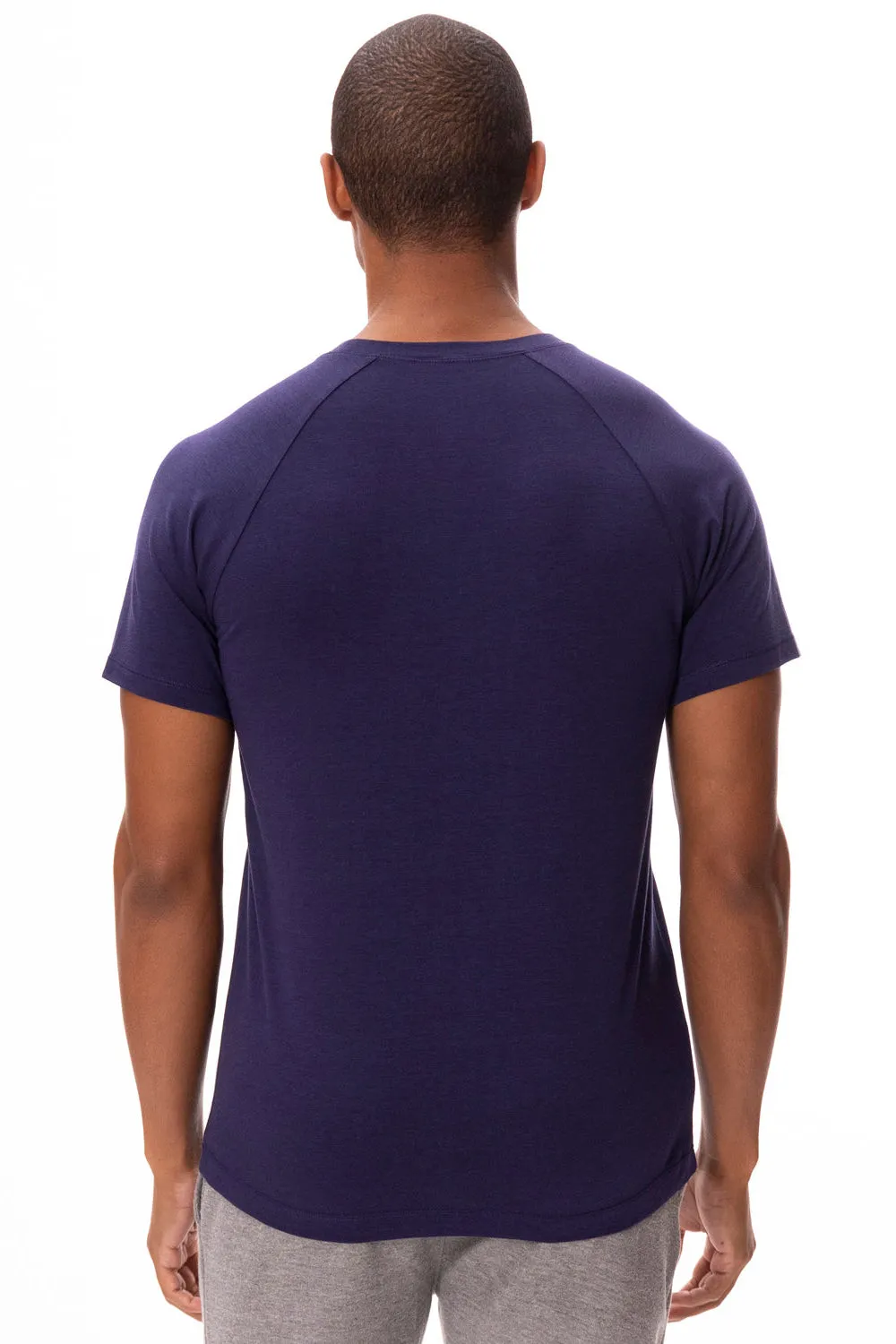 Threadfast Apparel Mens Impact Short Sleeve Crewneck T-Shirt - Navy Blue