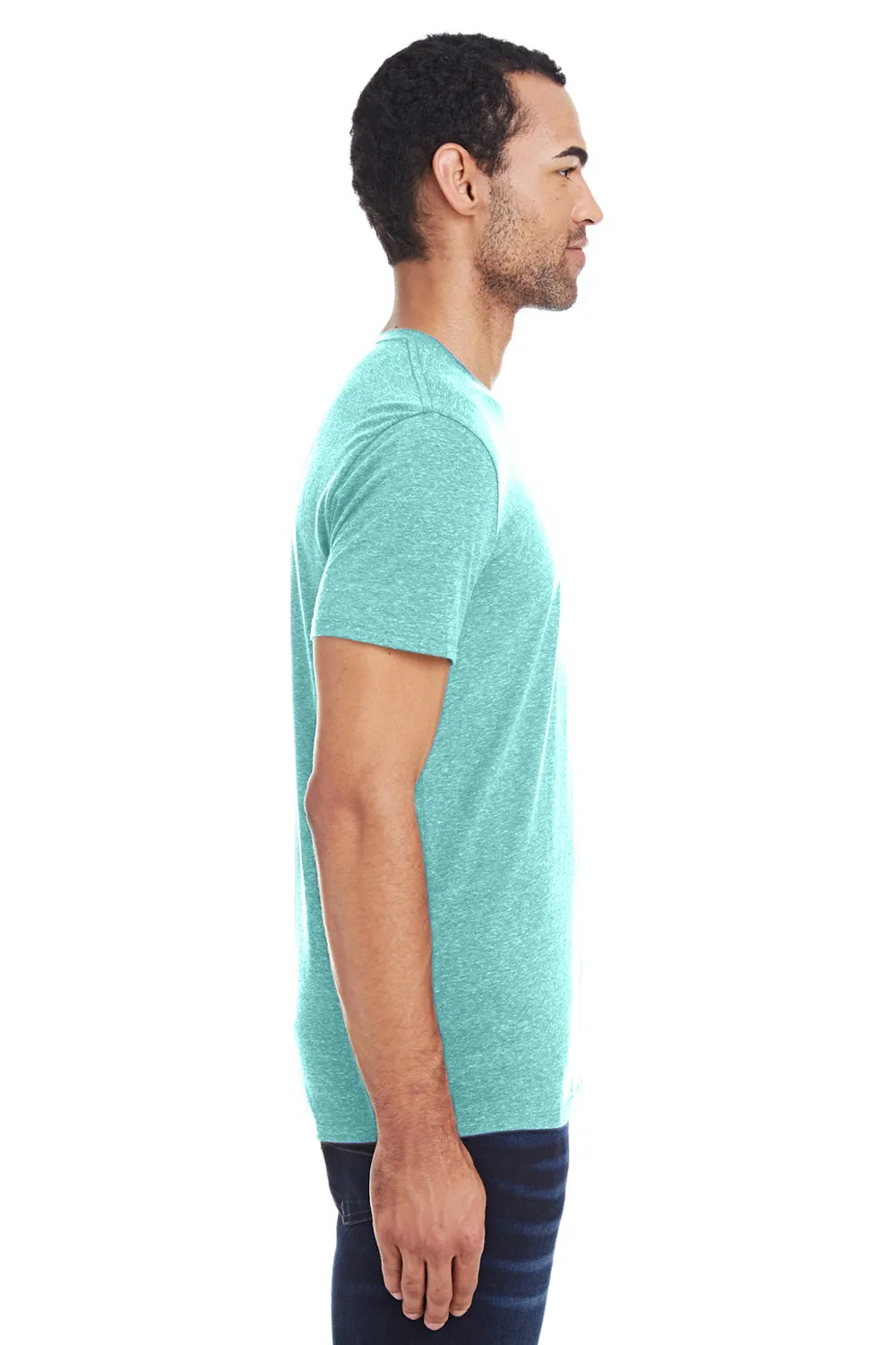 Threadfast Apparel Mens Short Sleeve Crewneck T-Shirt - Mint